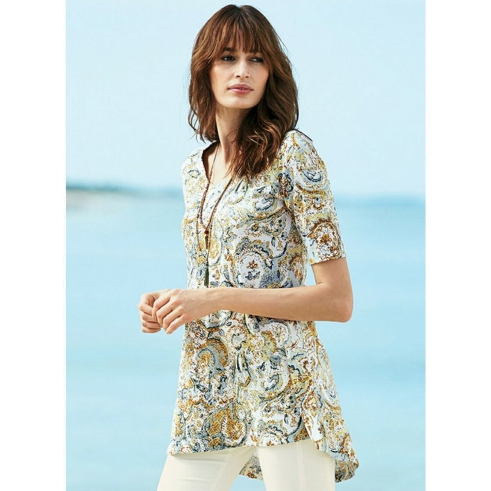 Peruvian Connection Trade Route Tunic Size Small New With Tag